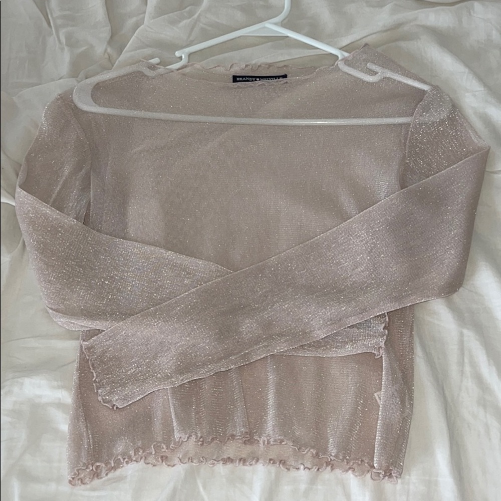 brandy mesh top!!!